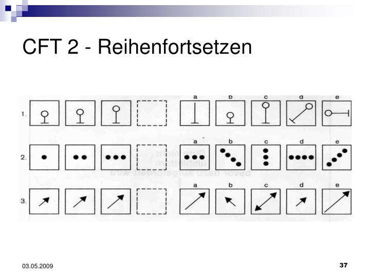 Cft 1-r Auswertung Beispiel PPT - Culture Fair Intelligence Test PowerPoint Presentation - ID:3273045