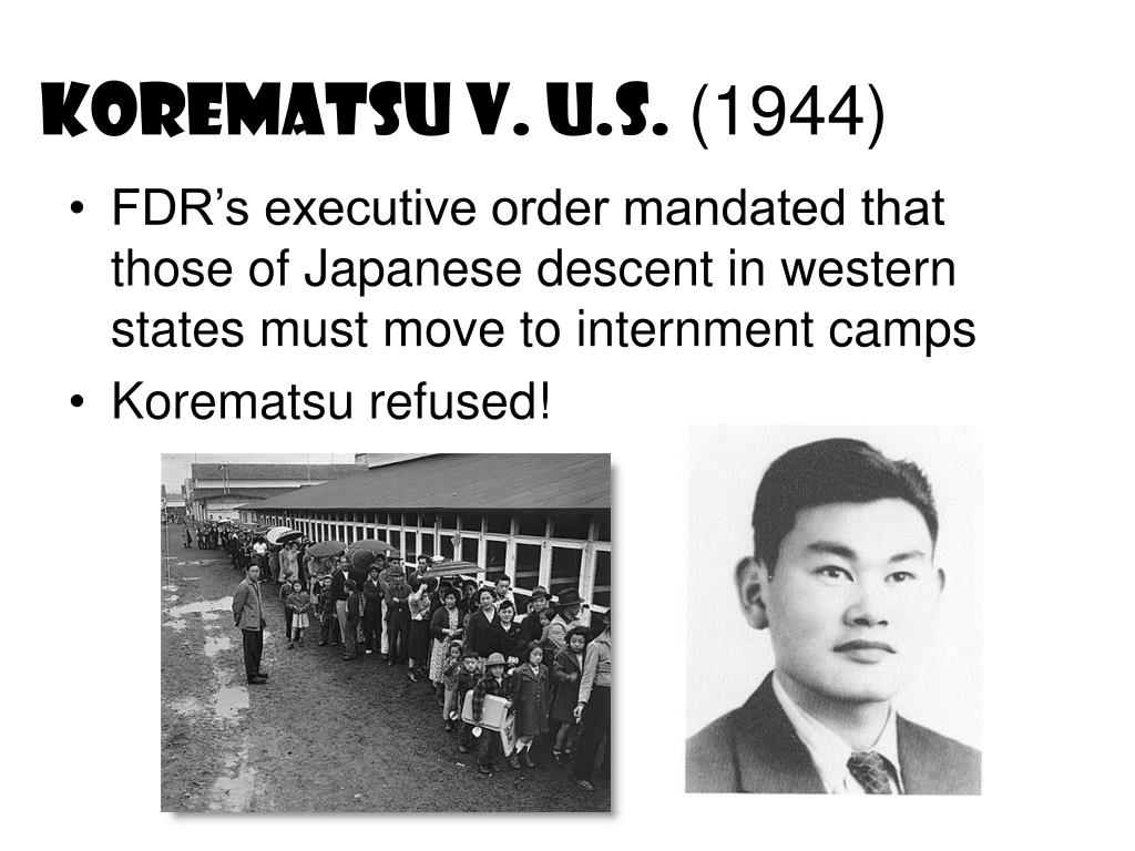 korematsu v united states 1944 korematsu v united states 1944