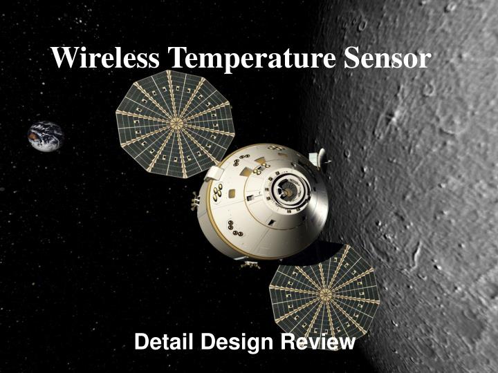 wireless temperature sensor n.