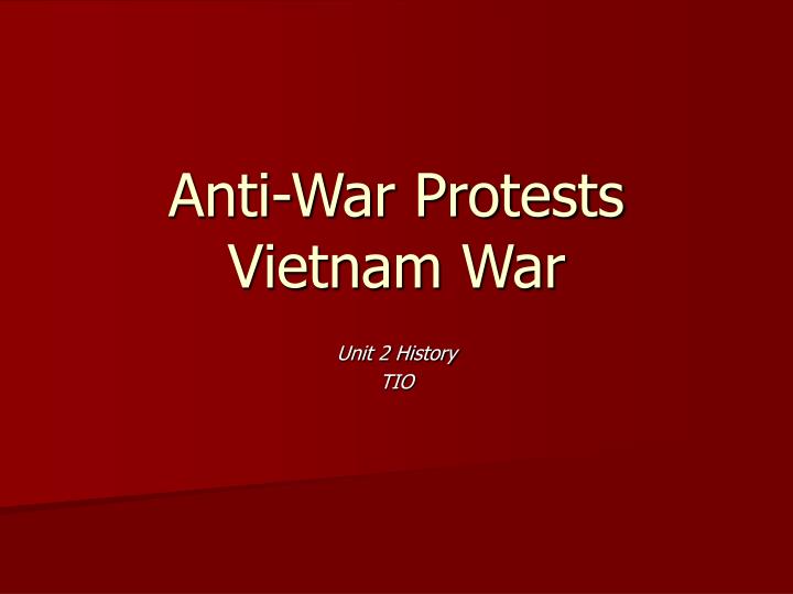 anti war protests vietnam war n.