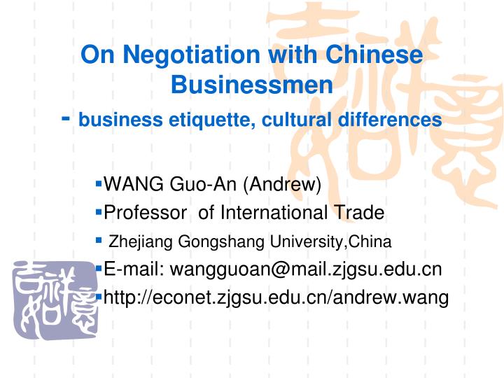 impact of culture on international business pdf cultural differences in negotiation example
