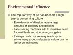 environmental influence5