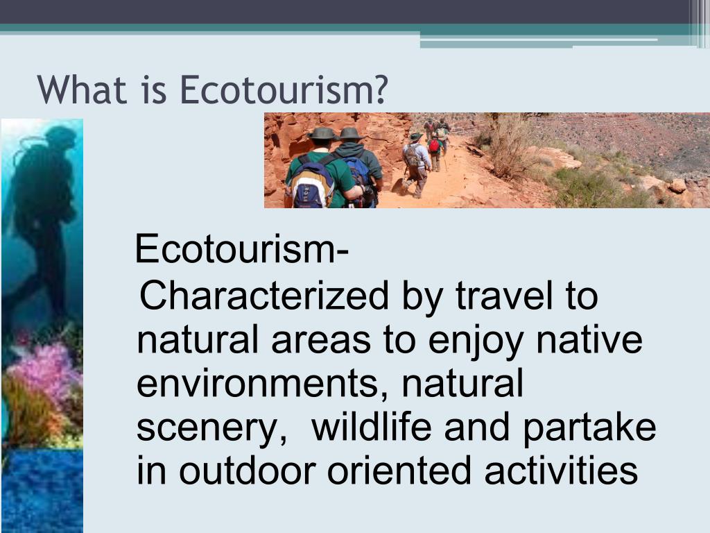 case study about ecotourism