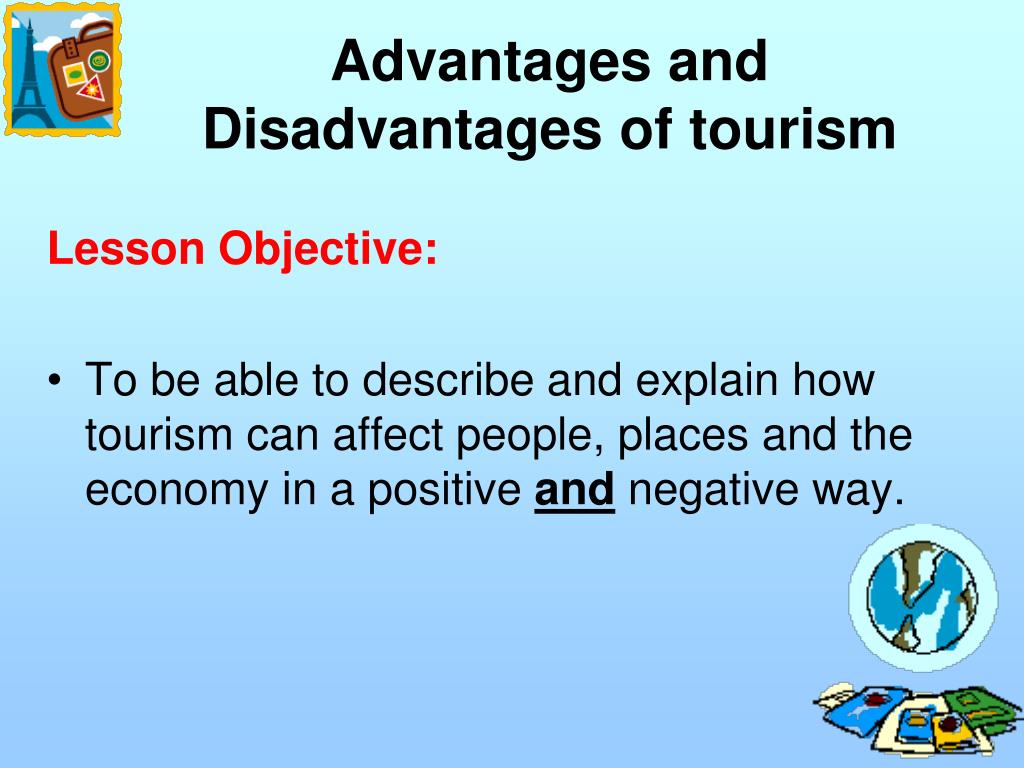 disadvantages of urban tourism