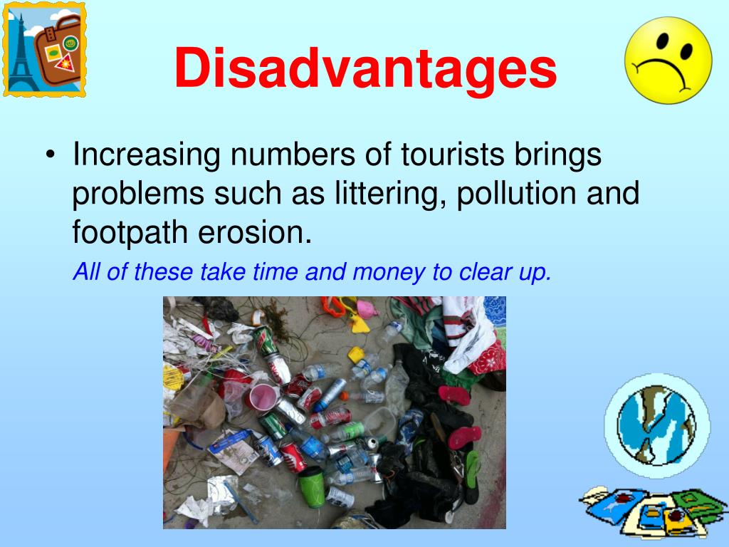 3 disadvantages of tourism