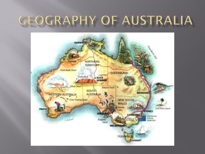 geography of australia n.