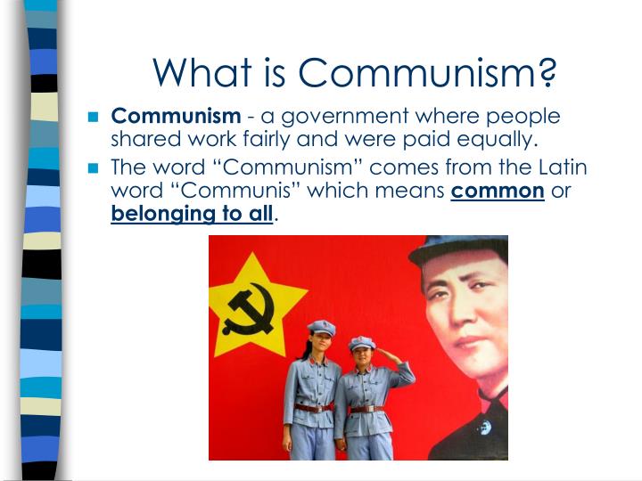 PPT What Is Communism PowerPoint Presentation Free Download ID 