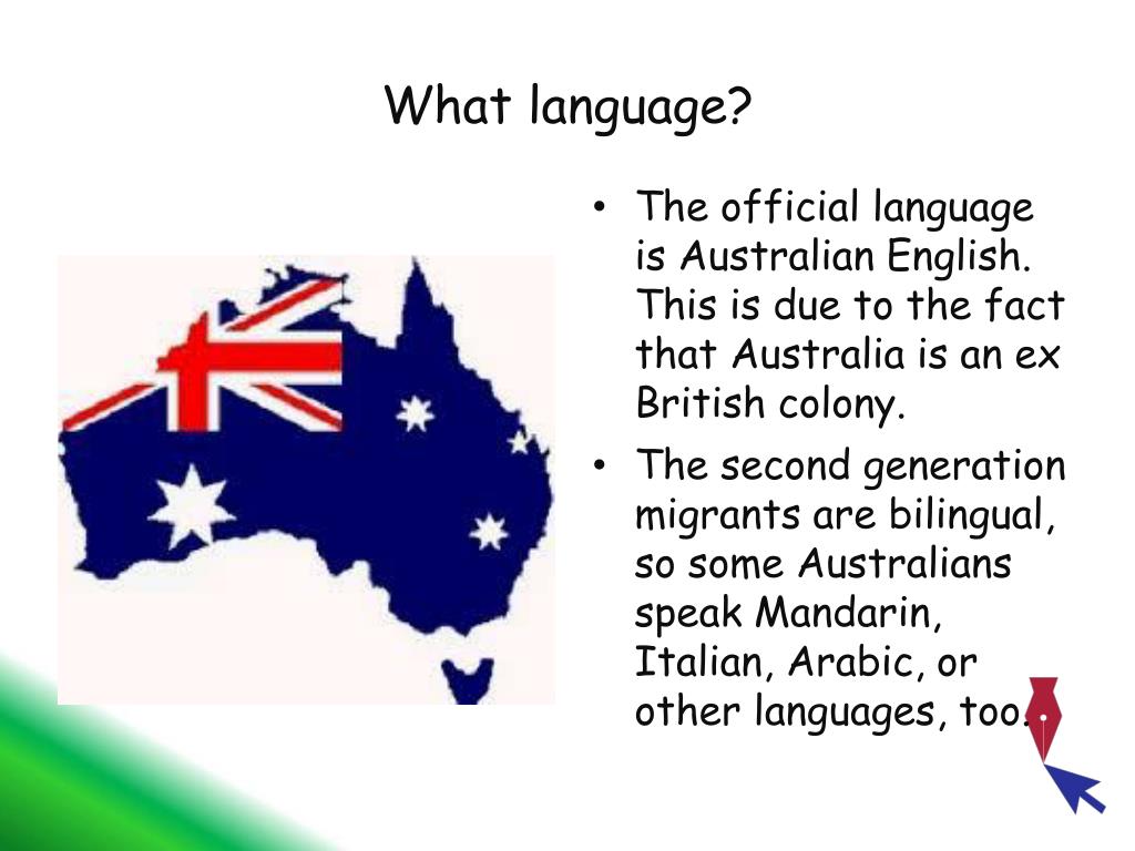 Official Language Of Australia slidesharetrick