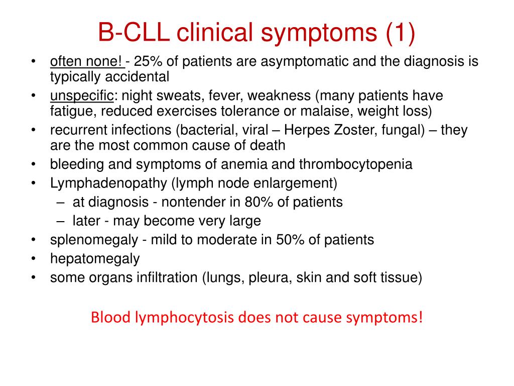 PPT - The Chronic Lymphocytic Leukemia (CLL) PowerPoint Presentation ...