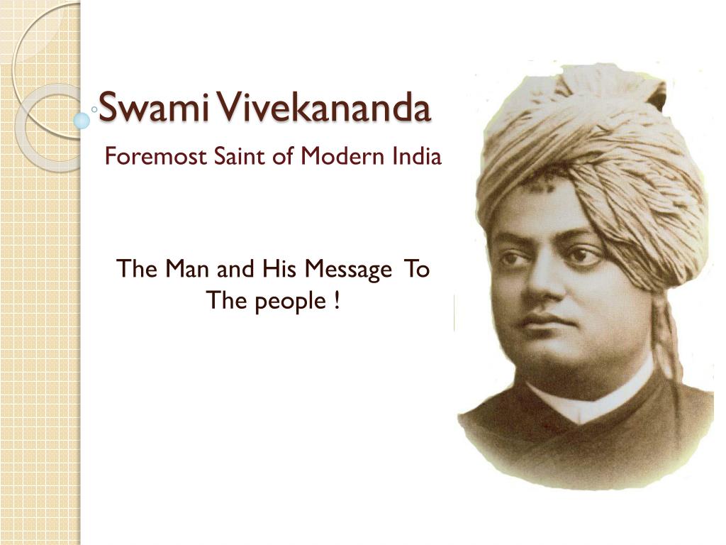 a short note on swami vivekananda