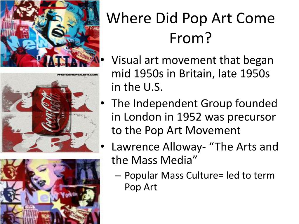 PPT - Pop Art PowerPoint Presentation, free download - ID:3277213