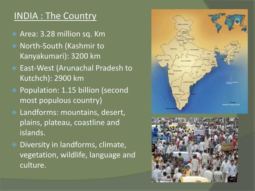 presentation about india country