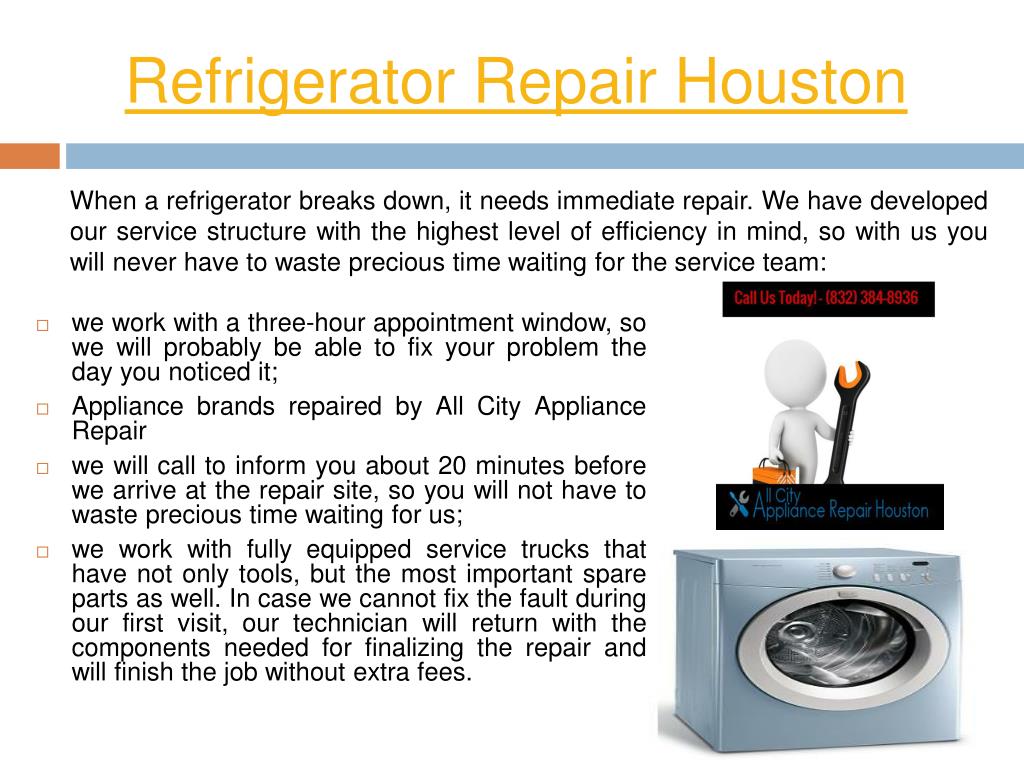 PPT Refrigerator Repair Houston TX PowerPoint Presentation, free