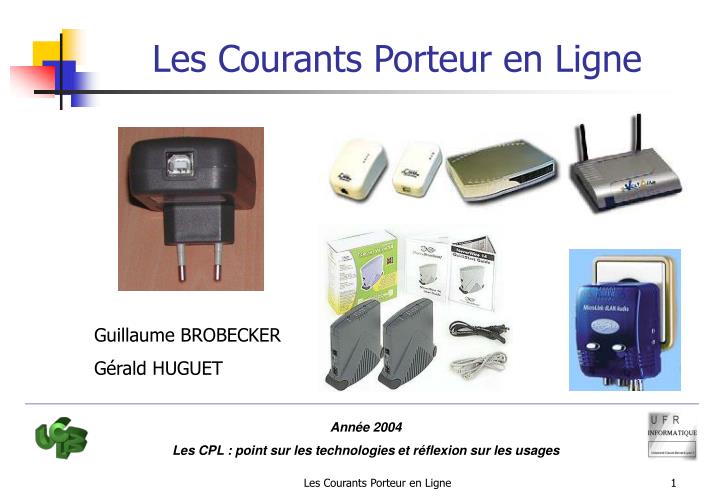 cpl courant porteur en ligne