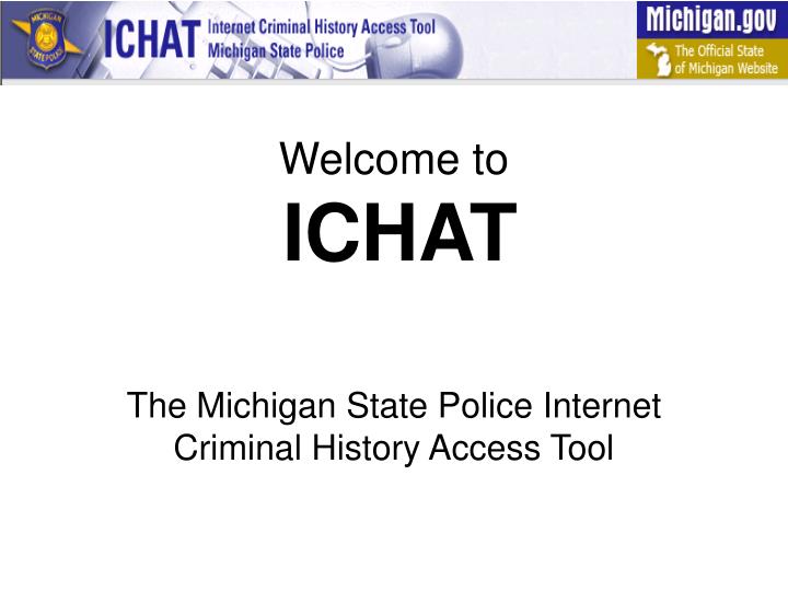how to access criminal history on internet