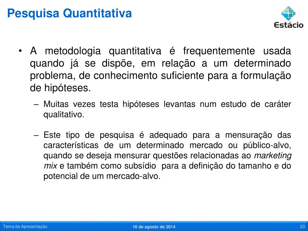 PPT - Pesquisa Qualitativa x Pesquisa Quantitativa PowerPoint ...
