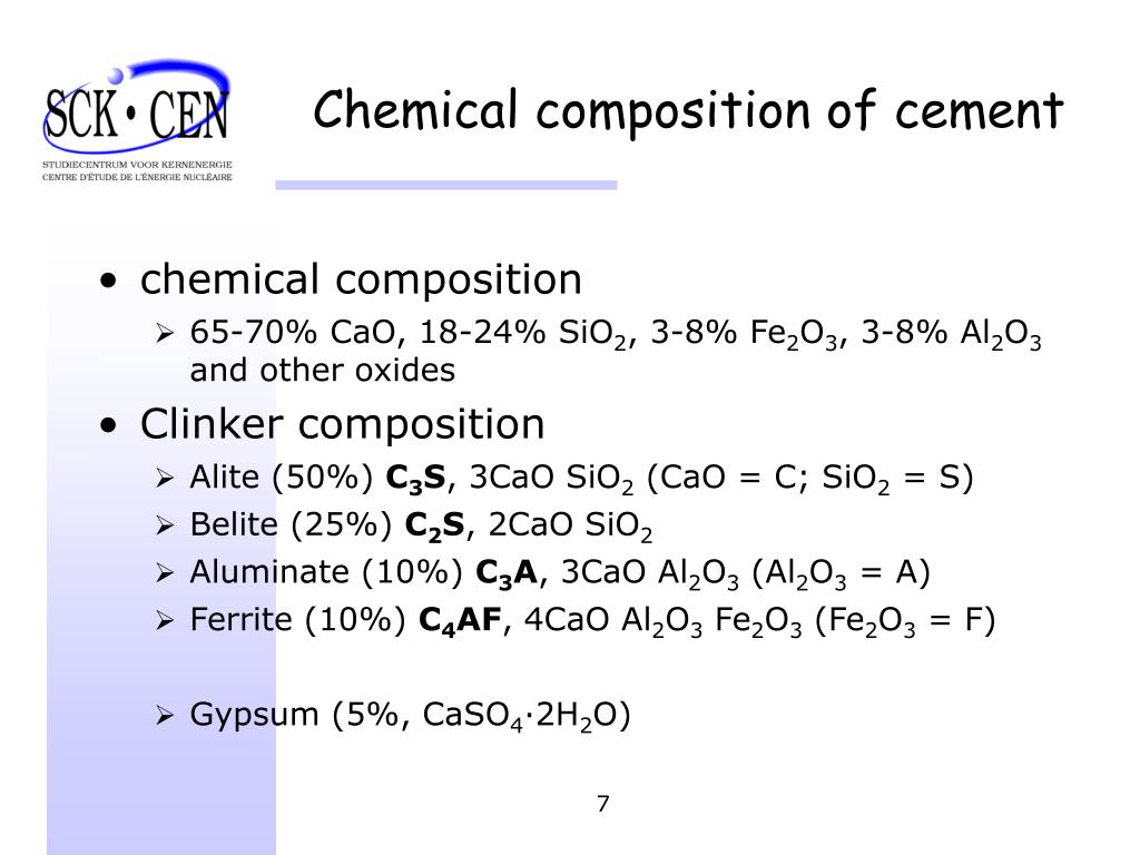 PPT - Cement chemistry in nuclear waste disposal PowerPoint