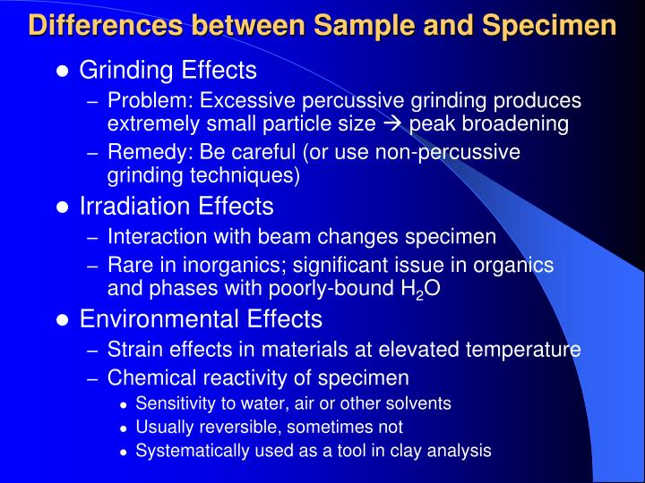 PPT Systematic Errors and Sample Preparation for XRay Powder