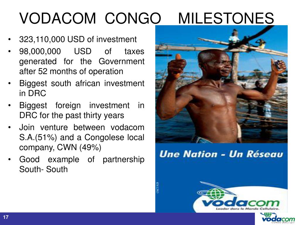 PPT CONGO (DRC) sprl THE VAST CHALLENGE OF