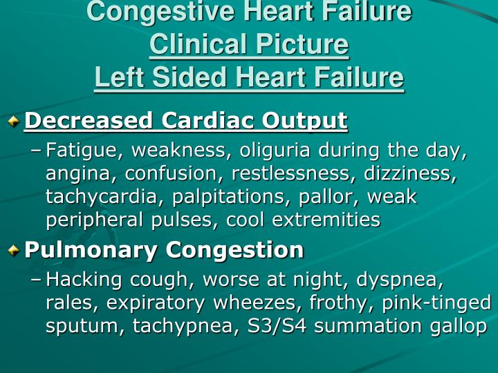 Heart failure case study powerpoint