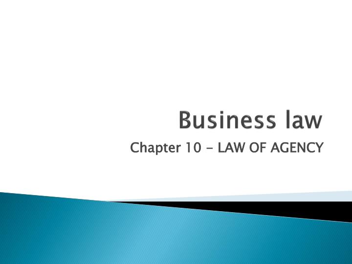 business law ppt