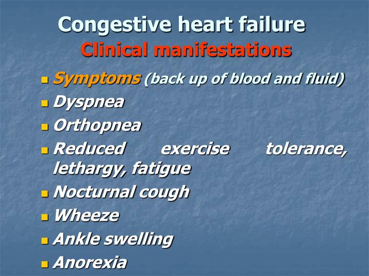 PPT - Congestive heart failure PowerPoint Presentation - ID:3281907