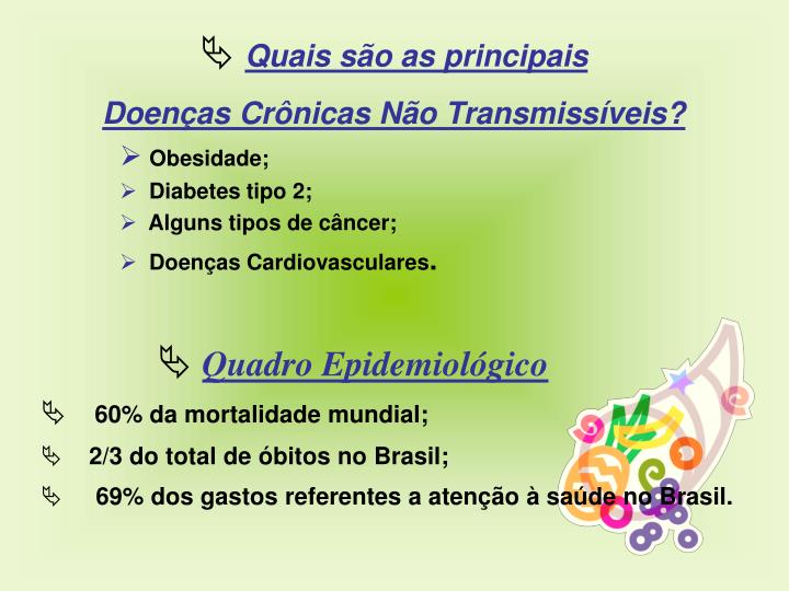 PPT DOENÇAS CRÔNICAS NÃO TRANSMISSÍVEIS X