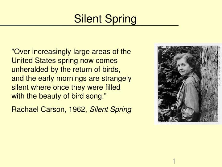 silent spring sparknotes