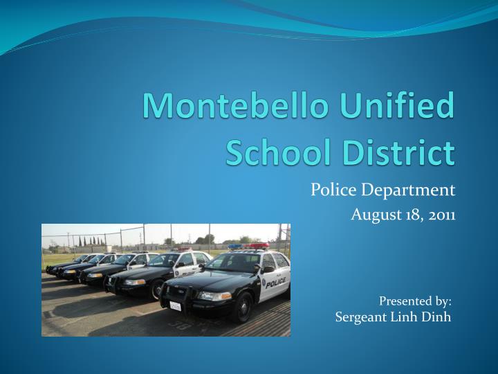 PPT - Montebello Unified School District PowerPoint Presentation, free