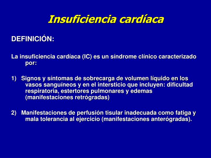 PPT - Insuficiencia Cardíaca PowerPoint Presentation, Free Download ...