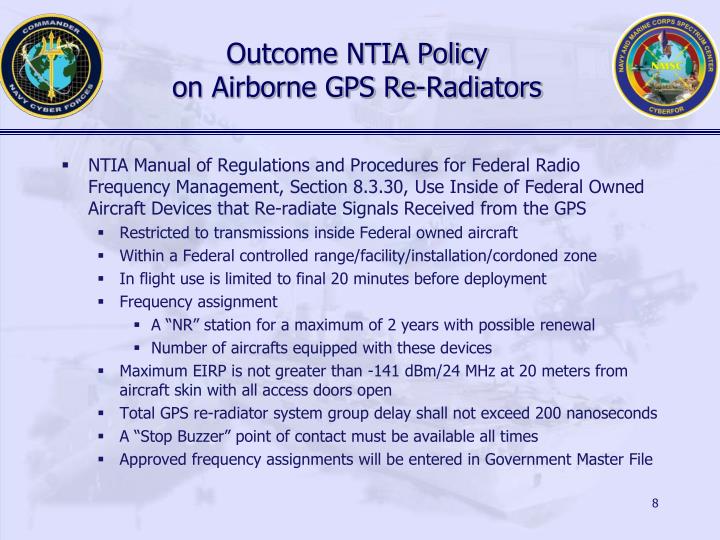 ntia consistency assignment ntia number assignment