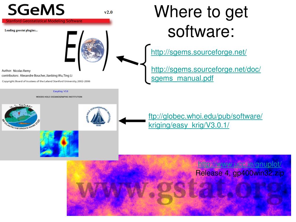 ez kriging software ez kriging software