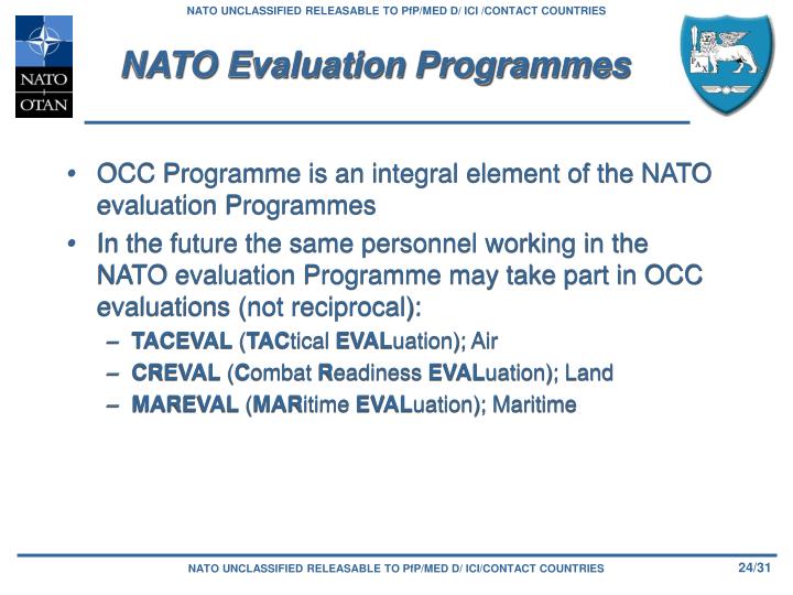 PPT Operational Capabilities Concept Evaluation and Feedback (OCC E&F