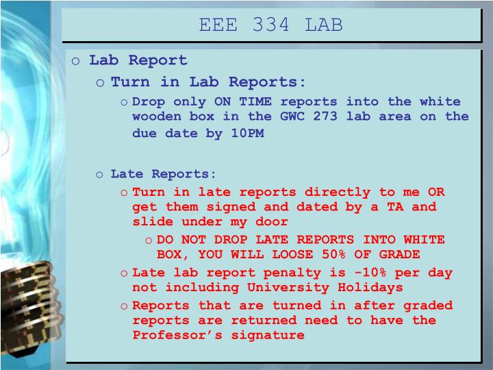 lab 334 lab 334