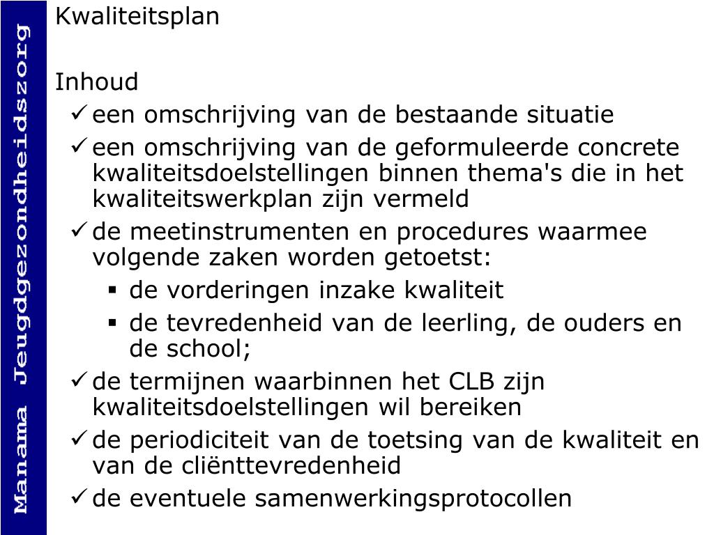PPT - Beleid en communicatie Deel Beleid Cursus Master na Master in