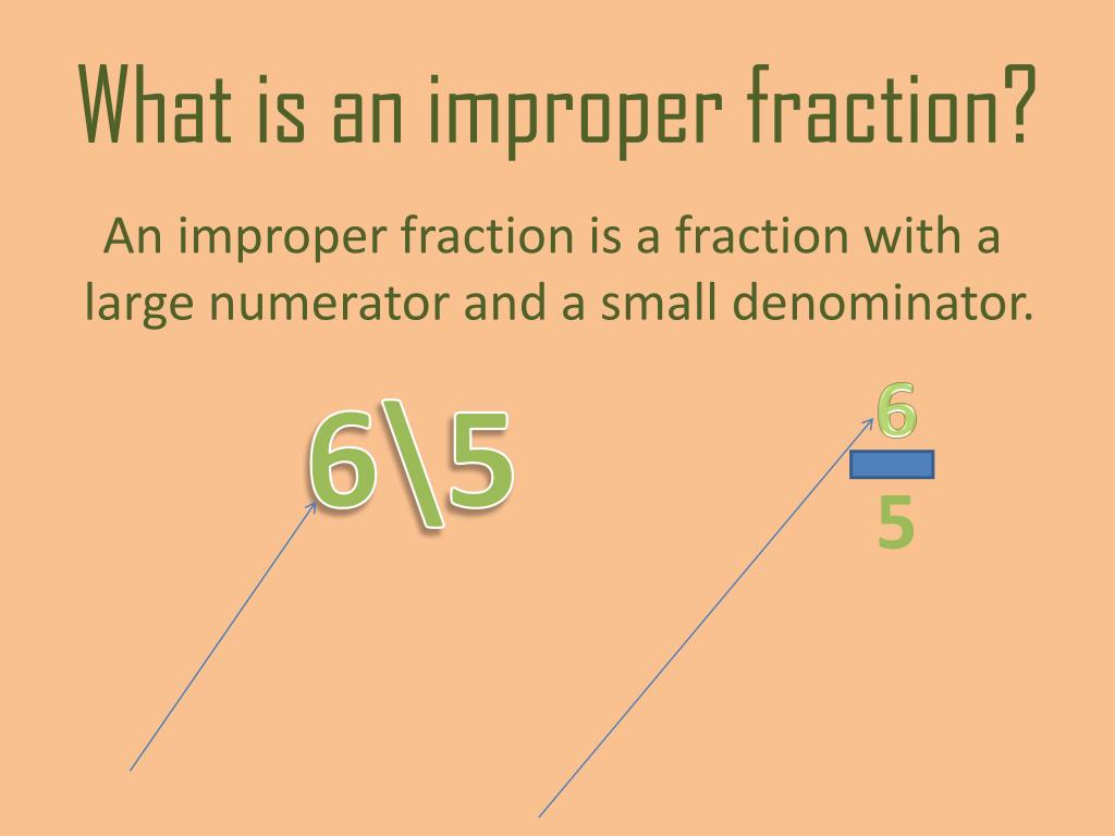 PPT - Why are we confused about fractions? PowerPoint Presentation What Is 6 5/9 As A Improper Fraction