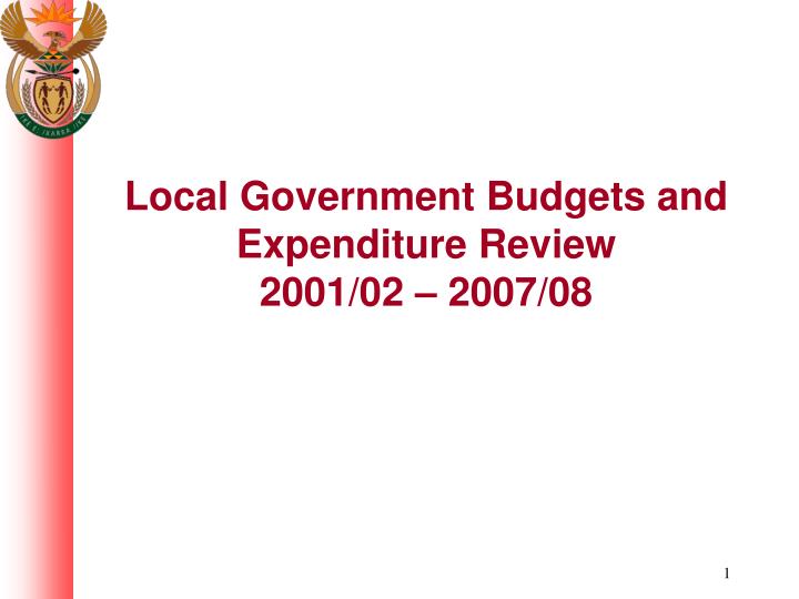 local government budget