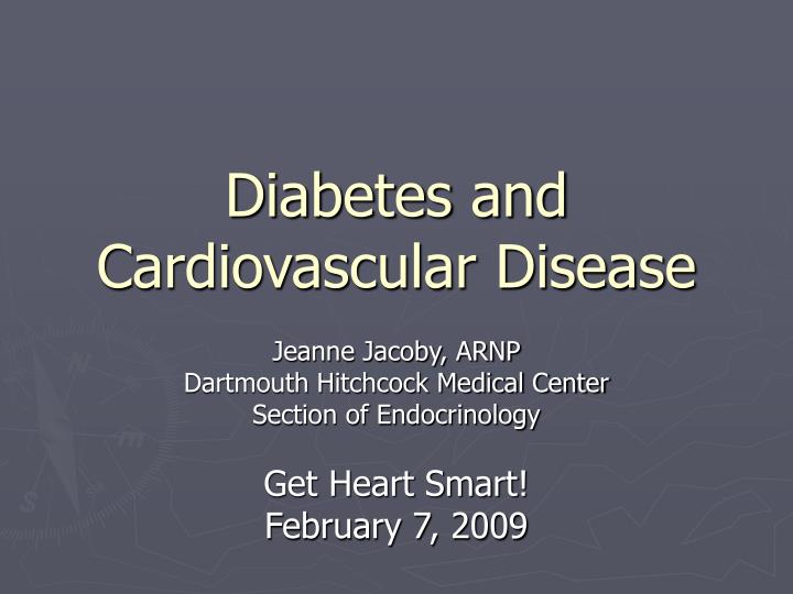 diabetes and heart disease ppt