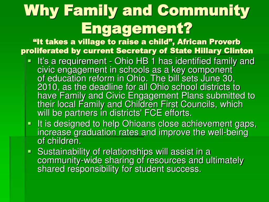 PPT - Family and Community Engagement (FCE) PowerPoint Presentation ...
