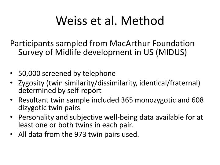 PPT - Subjective well-being and Genetics PowerPoint Presentation - ID