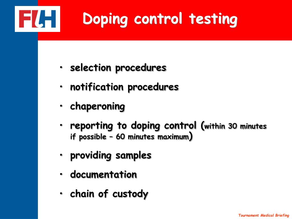 PPT - Medical Officer Briefing for [Tournament Name] on [Tournament ...