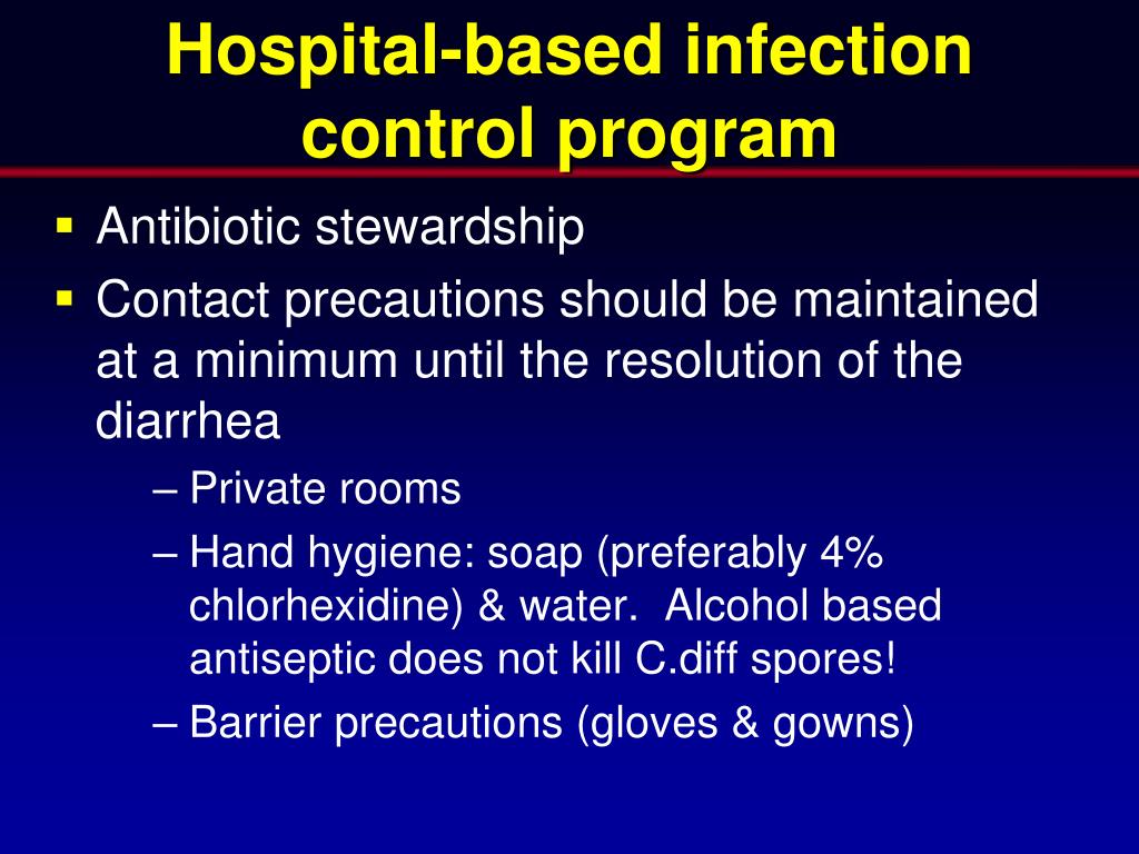 PPT - C. difficile prevention & treatment Probiotics, antibiotics ...