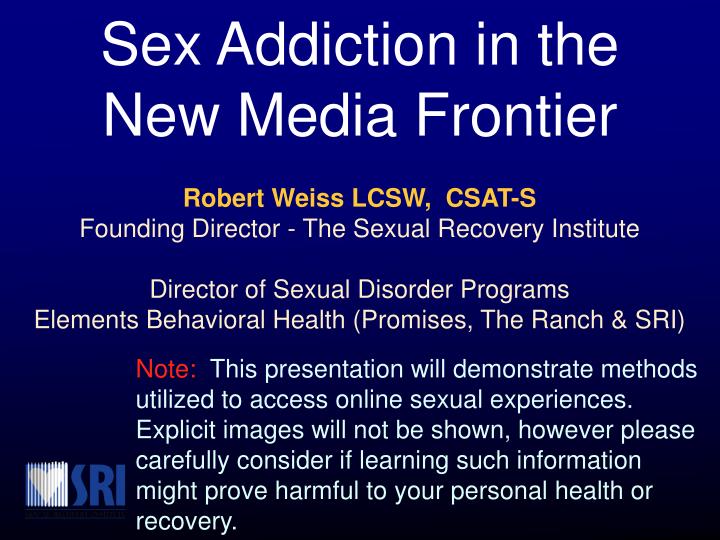 Promises the ranch sexual recovery institute