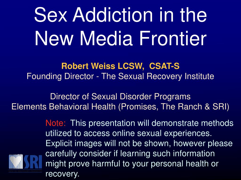 Sex addiction treatment center