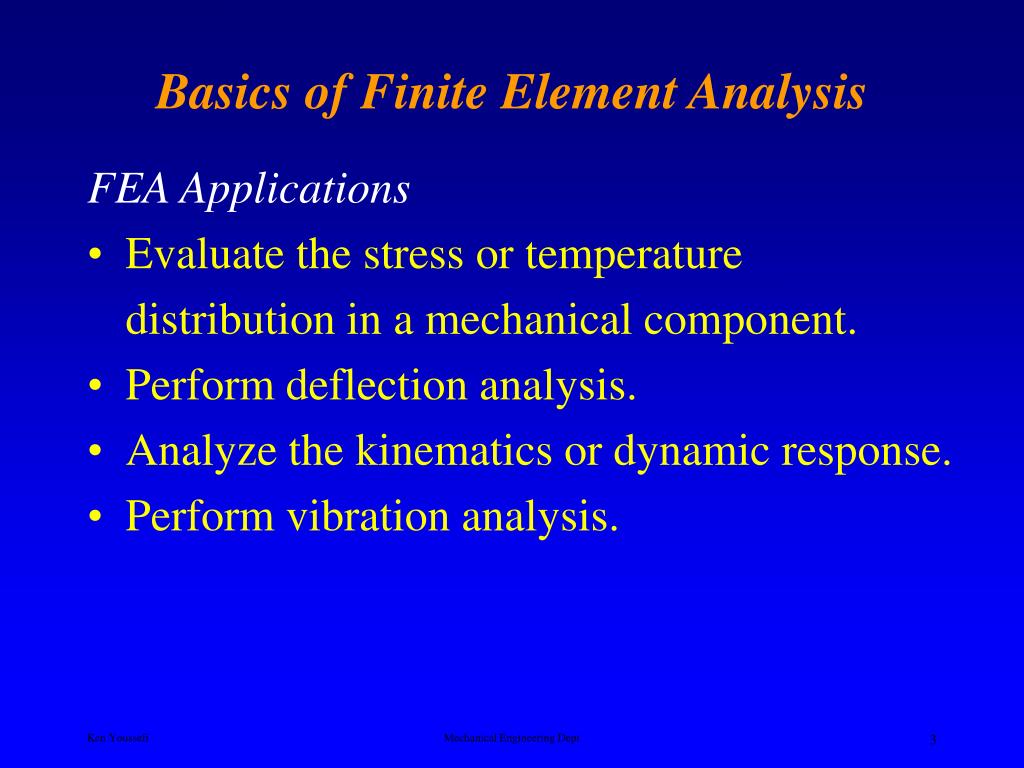 PPT - History of Finite Element Analysis PowerPoint Presentation, free  download - ID:3302505