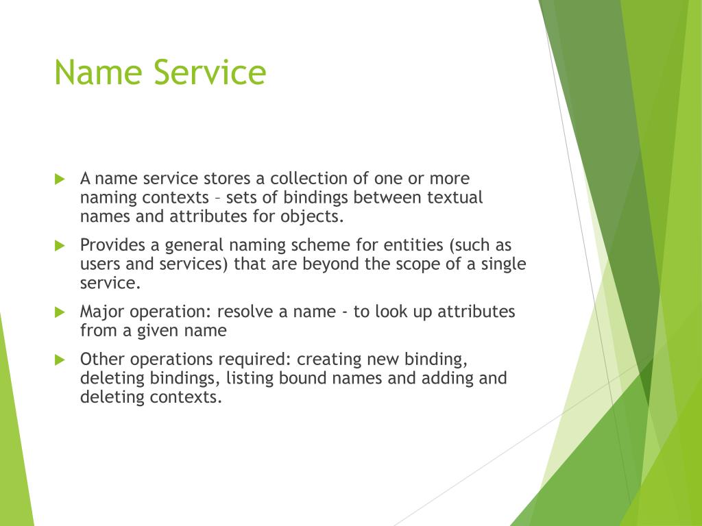 Name Service