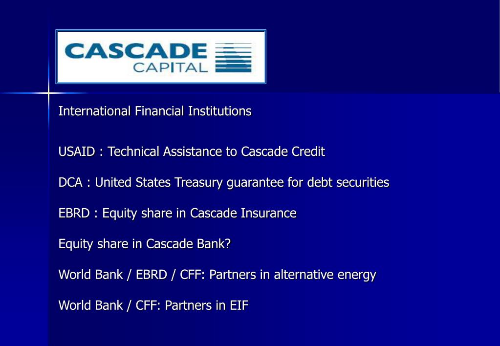 PPT Cafesjian Family Foundation and Cascade Capital Holdings CJSC