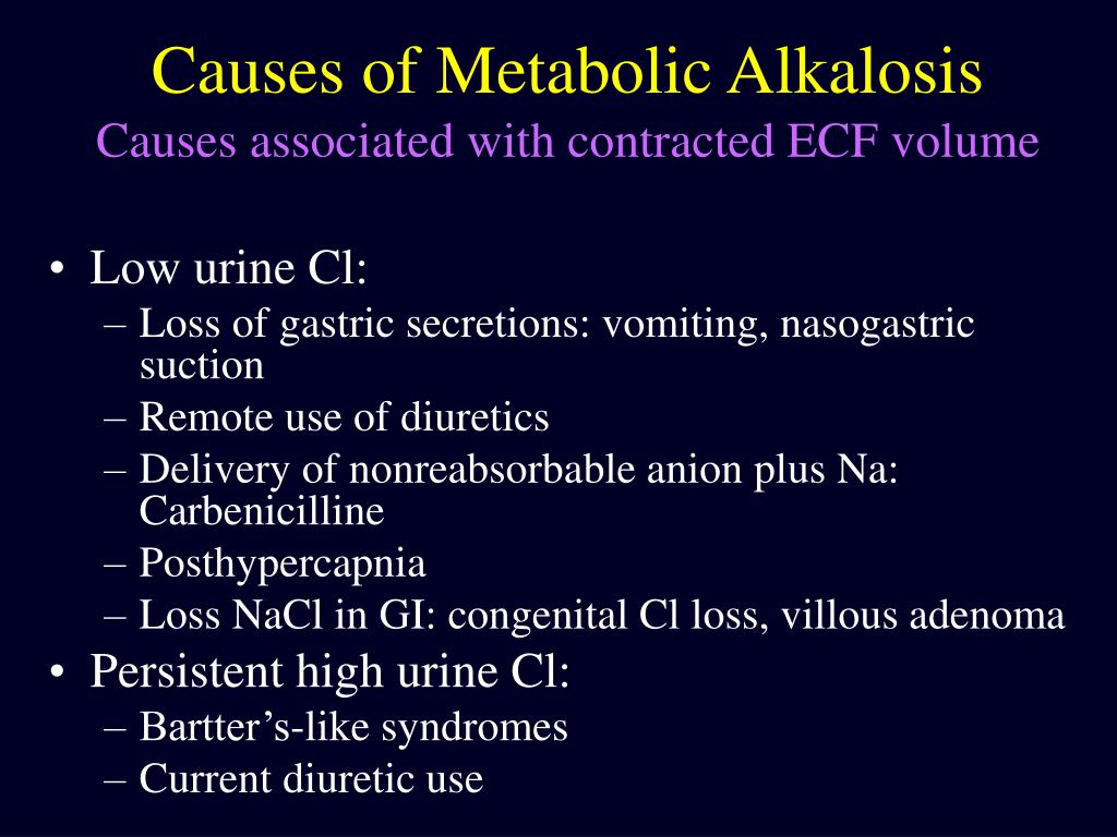 Metabolic Alkalosis