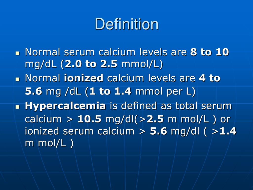 PPT - Hypercalcemia PowerPoint Presentation, free download - ID:3309813