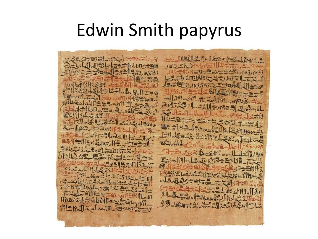 edwin smith papyrus on oligodynamic action edwin smith papyrus on oligodynamic action